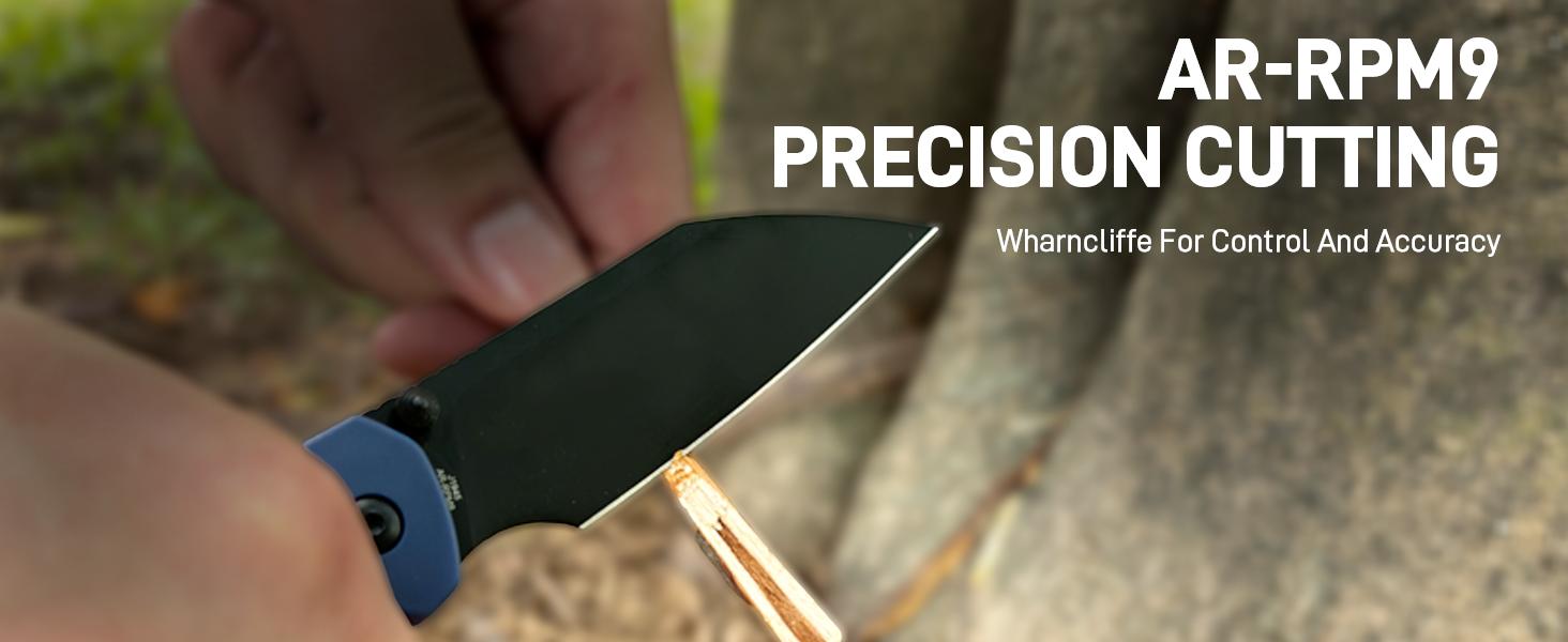 CJRB Pyrite-Light Pocket Folding Knife - 3.34'' AR-RPM9 Steel Blade, Pocket Clip, Multi-Tool Knife for Camping, Hiking & Fishing - Survival Gear CJRB Pyrite-Light Pocket Folding Knife - 3.34'' AR-RPM9 Steel Blade, Pocket Clip, Multi-Tool Knife for Camping, Hiking & Fishing - Survival Gear