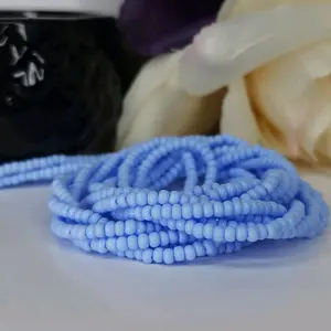 Powder Blue Tie-on Waistbead