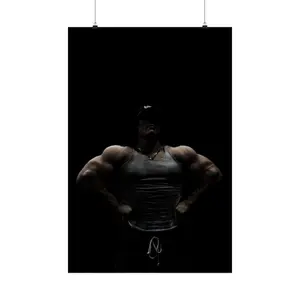 [UNFRAMED POSTER] Sam Sulek Fitness Influencer Matte Vertical Poster, Gym Poster, Wall Art, Home Decor, Youtuber Fitness Print