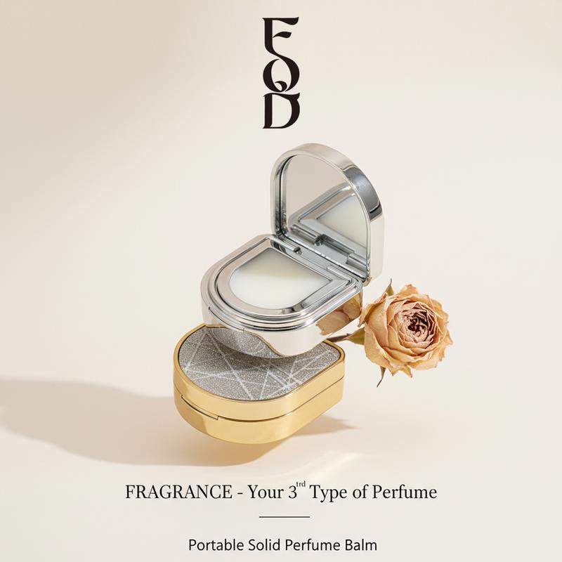 FQD Solid Perfume Balm for Women & Men – Fruity Floral & Citrus Woody Dual Scent Set | Compact, Skin-Safe Perfume Stick | Vegan & Travel-Friendly – Ideal for Sensitive Skin & Daily Wear