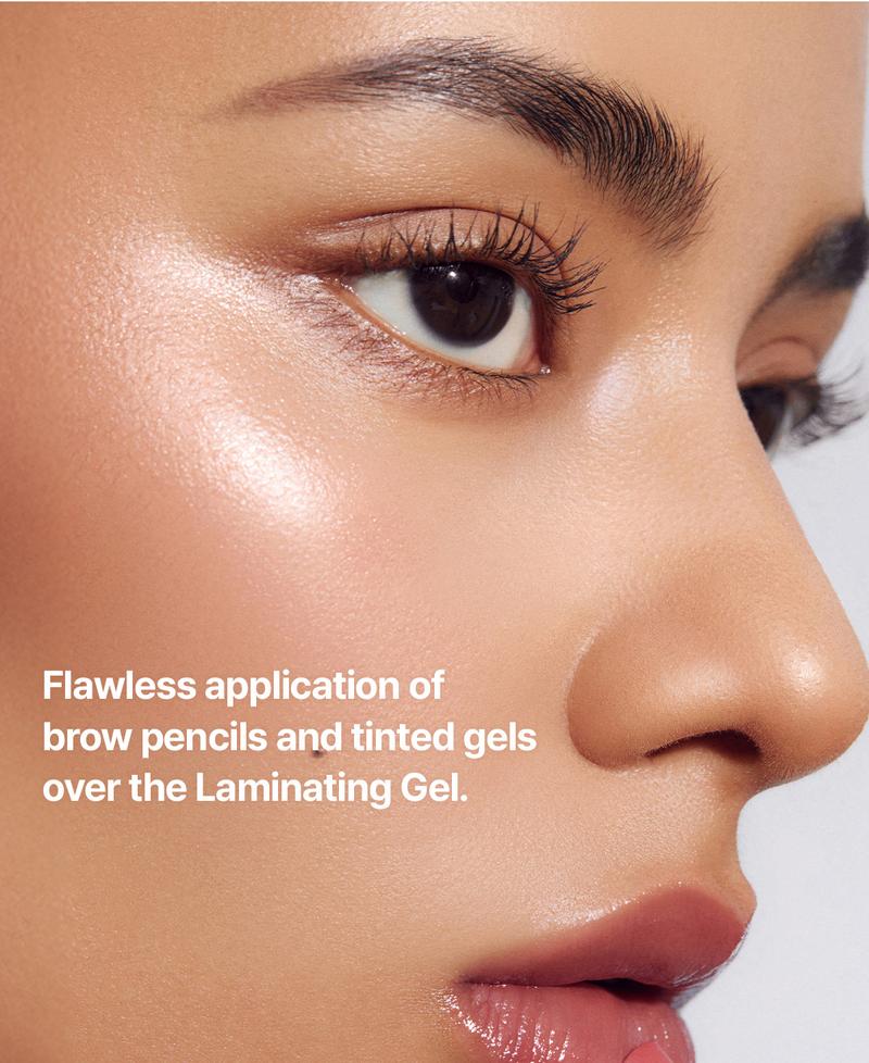 [Single / Duo] Espoir The Brow Laminating Gel - Brow Gel&Pencil Duo - No Flaking Brow, Non-Sticky, Anti-Dandruff, 24Hr Long Lasting, Laminating Gel, Slim Hard Formula Pencil, All-day Long Lifting, Natural Clean Brow, Clear Gel, Vegan & Cruelty-Free