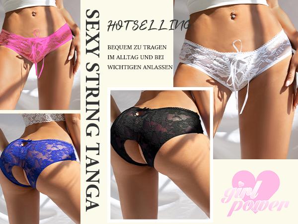 Womens Lace Boyshorts Crotchless Sexy Panties Crisscross Strappy Underwear Plus Size Cheeky Hipster Briefs Thong for Women Soft Comfy Breathable Curvy Sheer Knicker Underwear for All Seasons Elastic Womenswear Trim Fit Gift Panties  XS-4XL