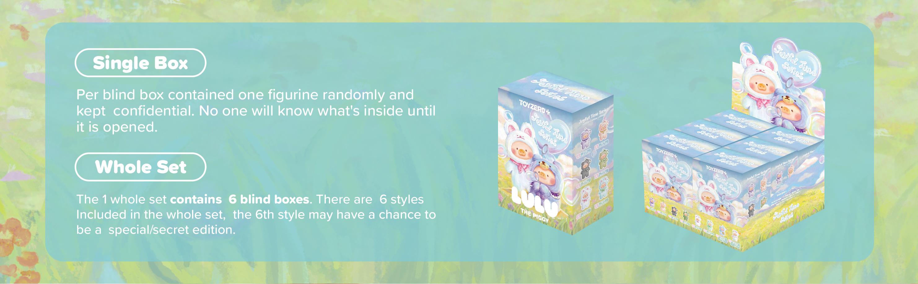 LuLu the Piggy Joyful Time Series - Vinyl Face Plush Pendant Blind Box, Random Surprise Set LuLu the Piggy Joyful Time Series - Vinyl Face Plush Pendant Blind Box, Random Surprise Set