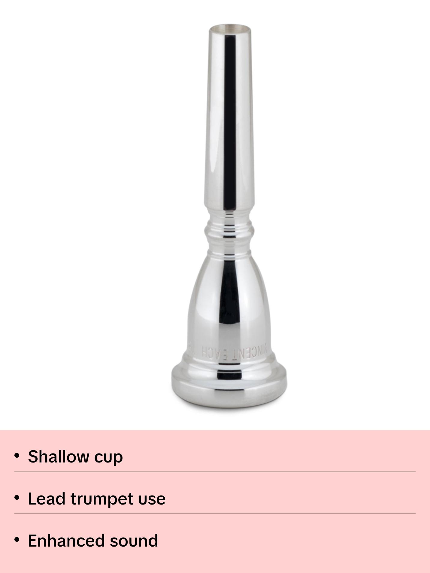 Bach Commercial Trumpet Mouthpiece, 5S