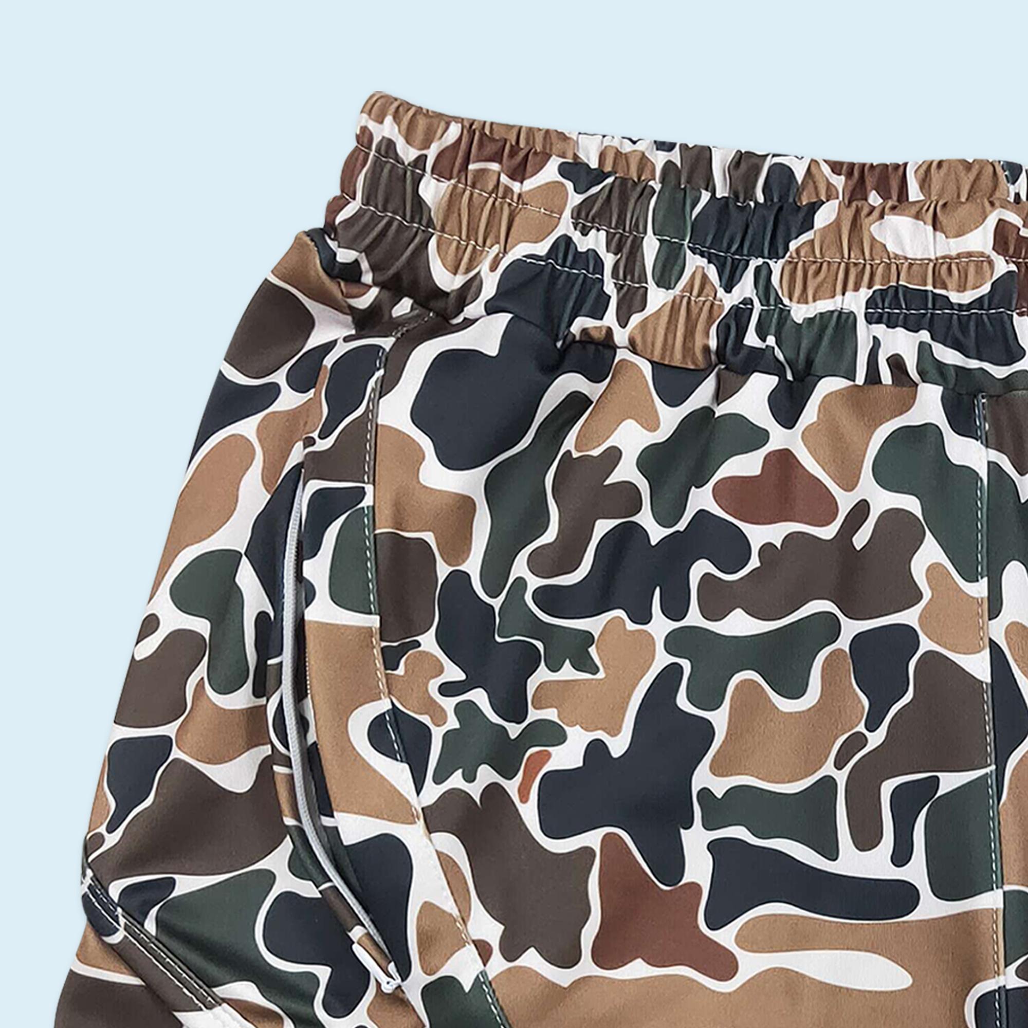 Adult women camouflage casual wear summer shorts