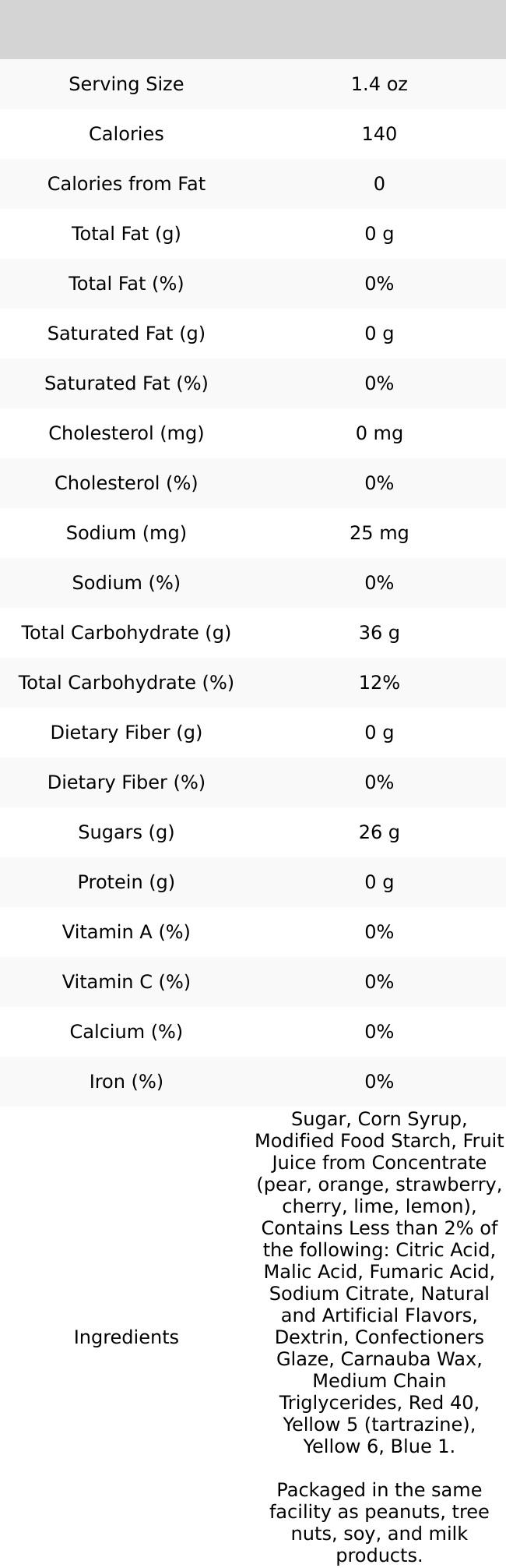 Mike & Ikes Chewy Candies - Lemon Lime Strawberry Cherry Orange Flavors - 280 Pieces Per Pound - Fat Free Kosher Gluten Free - Product of USA