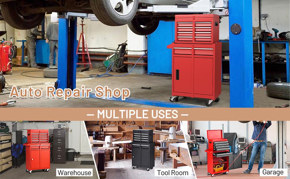 Portable 20" Tool Boxes with 3 Drawers/5-Drawers Rolling Tool Chest Cabinet with Locking System and Sliding Drawers, Heavy-Duty Cold-Rolled Steel, Large Capacity for Tool Storage, Christmas Festival Gift Black Friday Cyber Monday Portable 20" Tool Boxes with 3 Drawers/5-Drawers Rolling Tool Chest Cabinet with Locking System and Sliding Drawers, Heavy-Duty Cold-Rolled Steel, Large Capacity for Tool Storage, Christmas Festival Gift Black Friday Cyber Monday