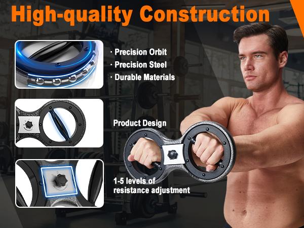 HOTWAVE Rotator burning machine,chest workout Training Explosive Power, Suitable for Boxers and Fitness Enthusiasts,  Chest & Arm Twister Comes ,With Boxing Gloves, Adjustable Resistance