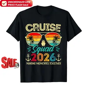 Cotton Cruise 2026 Family Group Matching Summer Vacation T-Shirt