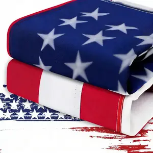 American Flag 3x5 FT Outdoor Heavy Duty, USA Flag 3x5 FT 420D Nylon, Sturdy American Flags 3x5 for Outside Long Lasting, Fade Resistant United States Flag 420D Nylon Embroidered Stars, Brass Grommets, Sewn Stripes