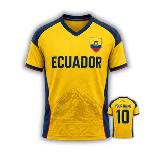 [Custom Name & Number] Ecuador Football Fan Jersey, Haiti National Team Inspired Graphic Jersey, Haiti Flag Soccer Supporter Jersey, Caribbean Streetwear Football Jersey, Haiti Soccer Fan Graphic Tee, Retro Haiti Football Shirt, Soccer Jersey