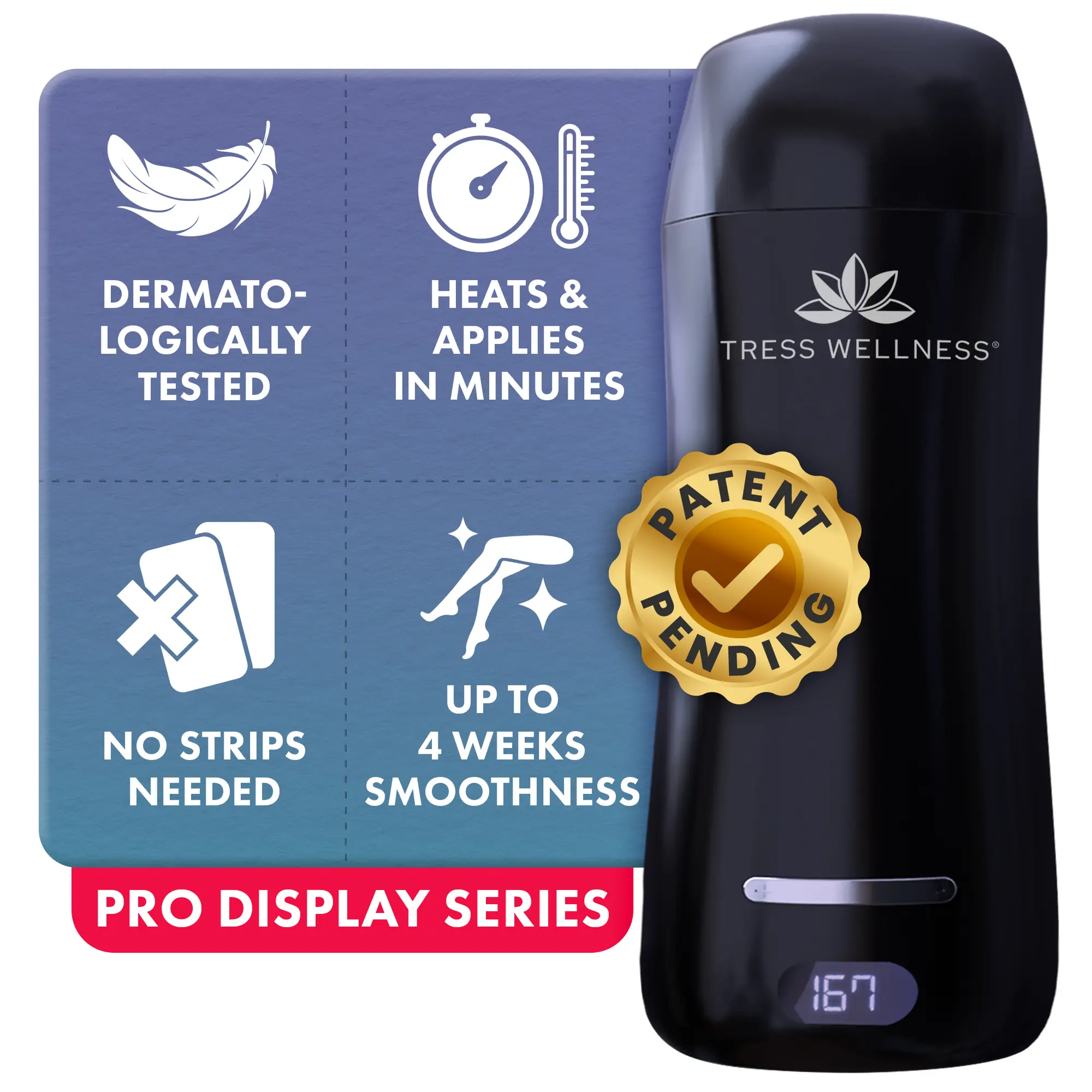 Black Digital Wax Roller