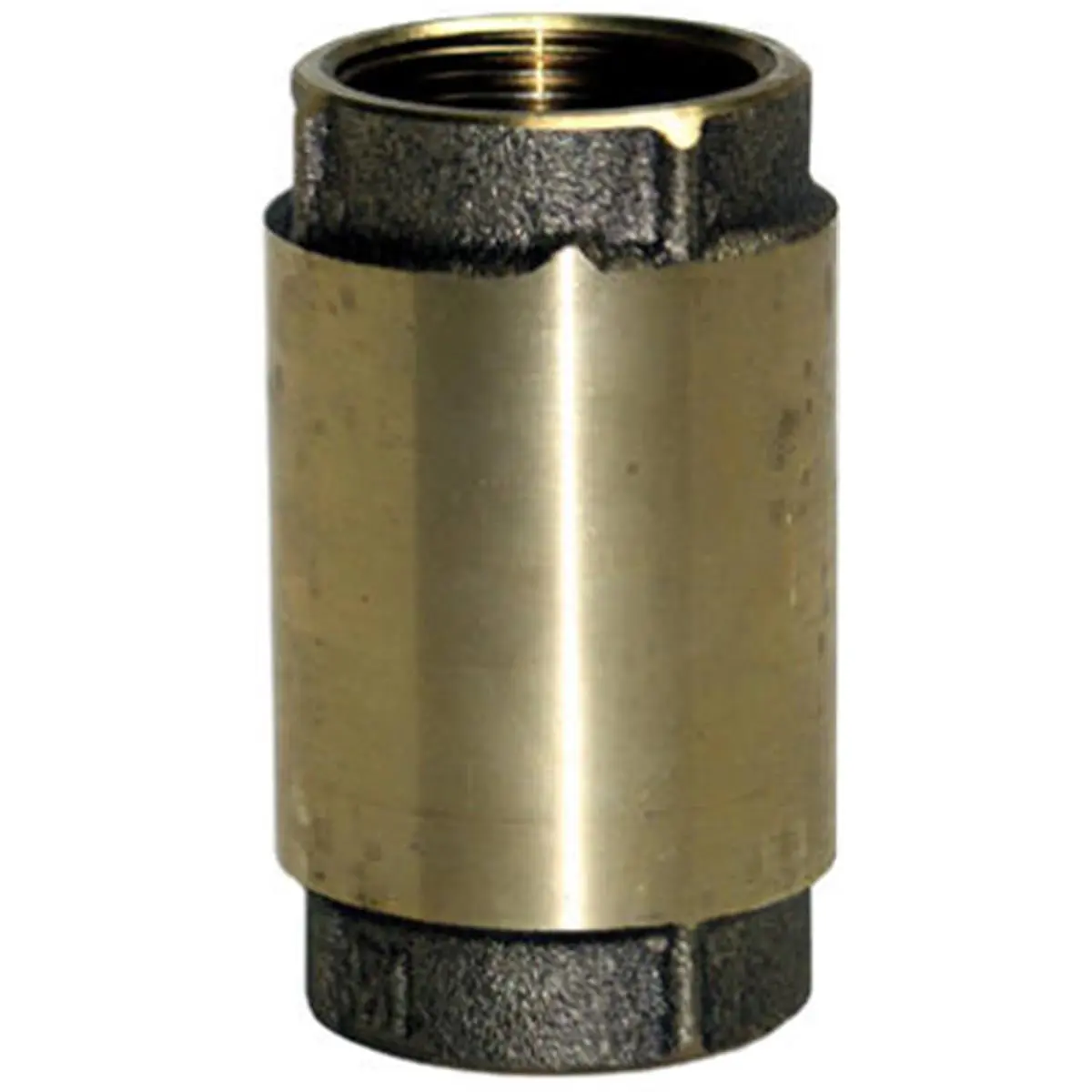 212 MAIN CV-200NL Lead-Free Brass Check Valve - 2 in. Body, Water Source Compatible, Positive Sealing, 200 psi Rated, 2.8 lbs, Low/High Pressure, 4.5l x 2.75w x 2.75h in, Lead-Free Law Compliant Household Appliance Part