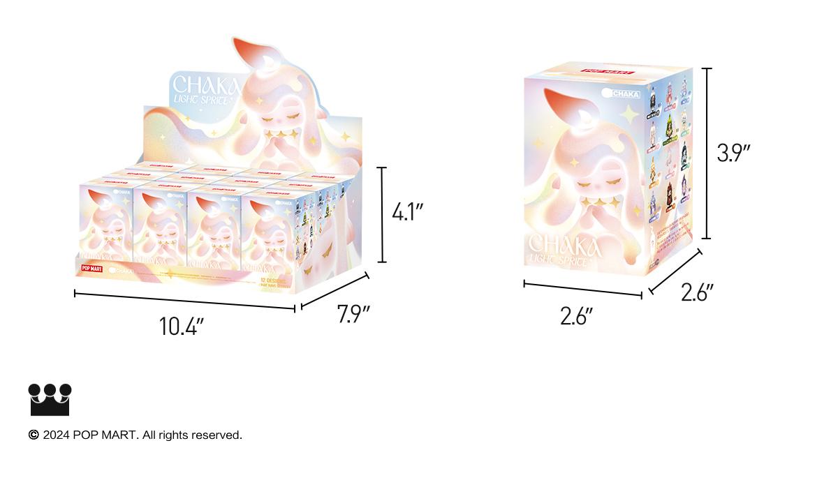 CHAKA Light Sprite Series Figures, Blind Box