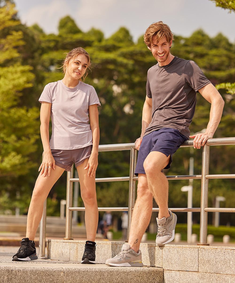 FitVille Men's Rebound Core Wide Shoes Closed Trainer christmas 2025 ornament rave shoes Workout Sneakers Sneakers Casual Runner Comfortable SpringStatements