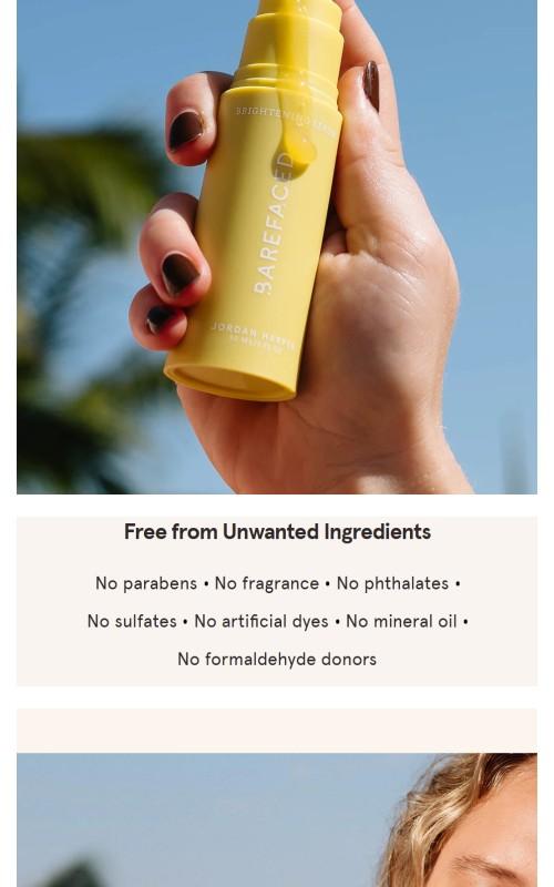 Barefaced Brightening Serum - Skin Brightener with Kojic Acid for Radiant Complexion - Targets Stubborn Dark Spots and Post-Breakout Marks