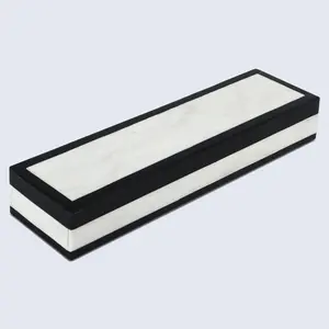 Handicrafts Home Handmade Mono Court Collection Resin Inlay Black White Geometric Decorative Storage Box in 8 Sizes