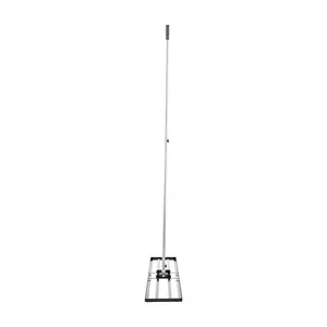 VEVOR Lawn Leveling Rake,  , Lawn Leveler with 83.9 in Handle, 48x10 in Ground Plate, Rust-Resistant Carbon Steel Soil Leveler, 2 Heights Adjustable, Effort Saving Lawn Leveling Tool for Yard Golf Court