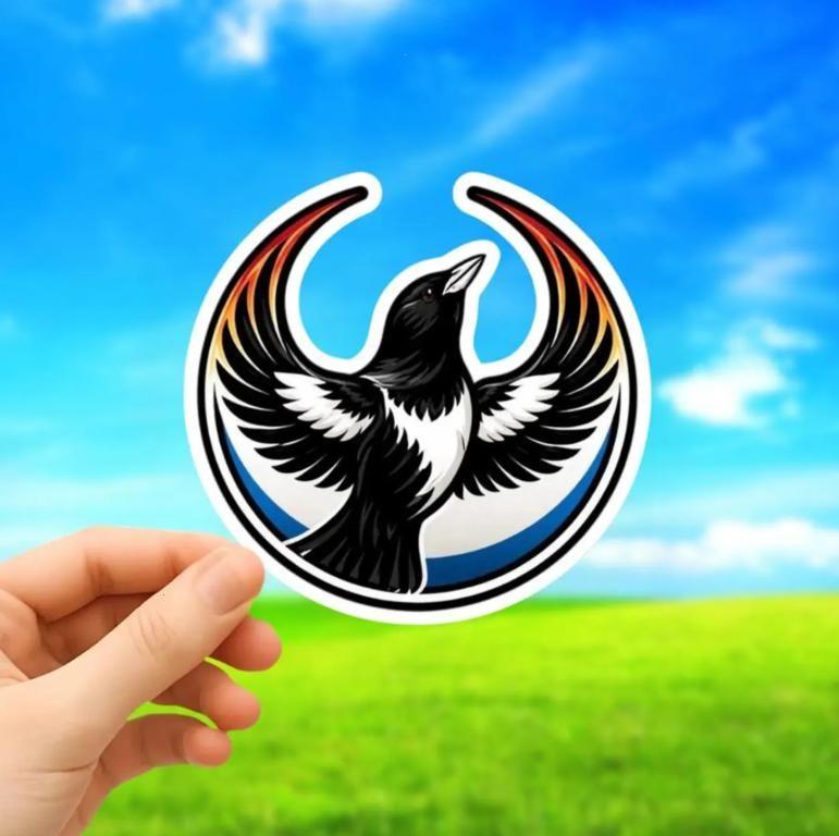 Colorado Rebel Alliance Restiance Bird Sticker Anti ICE Activist Art