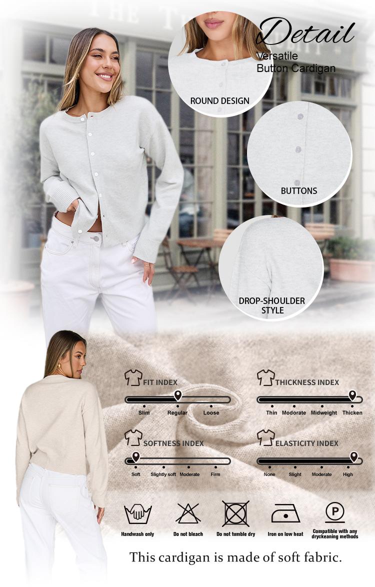 AUTOMET Cropped Cardigan Sweaters for Women Lightweight Crop Cotton Knit Y2k Fall Outfits Fashion Clothes 2025 Fallreshness Soft Open Front Long Sleeve Casual Wear