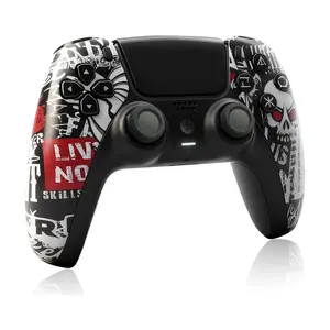 PKMACE Wireless Controller for PS5 , PS5 Pro/Slim Console, Dual Vibration, 6-Axis Gyro, 3.5mm Audio Jack & Built-in Microphone, Different Colors