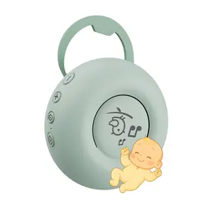 MMOBIEL Baby Sound Machine 20 Sounds Cry Sensor USB C Green