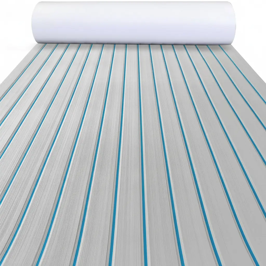 Boat Flooring EVA Foam Boat Decking Marine Mat Non-Slip Self-Adhesive Flooring Sheet for Motorboat Kayak Surfboard Garden Flooring Swimming Pools EVA Foam Marine Decking Flooring