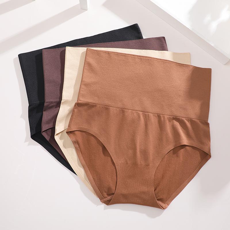 FINETOO 4Pcs Women's Breathable Underwear, Moisture Wicking Keeps You Cool & Comfortable, Available in Plus Size