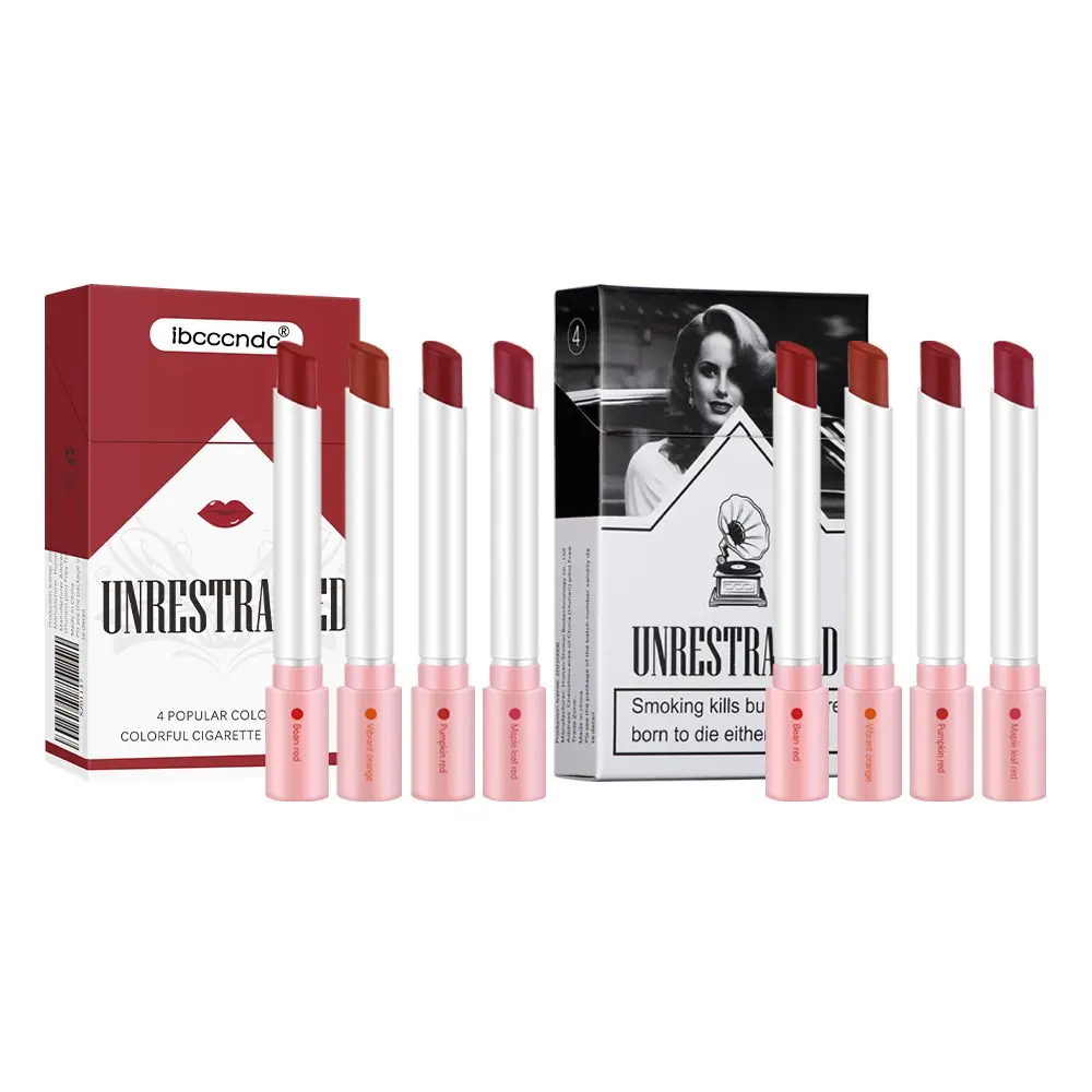 Long-lasting Matte Cosmetic Lipstick, 2 Boxes Highly Pigmented Lipstick Set, Suitable for All-Occasion Lip Makeup, Lip Products Makeup