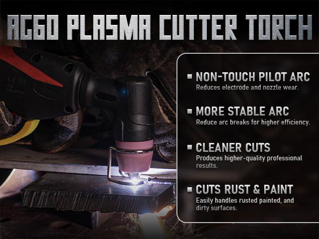 YESWELDER CUT-55DS-PLUS 110/220V Air Plasma Cutter 55Amp | High-Frequency Start & Non-Touch Pilot Arc | 2-in-1 Multifunctional Metal Cutting Machine with Plate/Grid Cutting