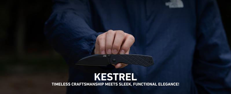 CJRB Kestrel Folding Knife, 3.31'' AR-RPM9 Steel Blade G10 Handle EDC Knife for Outdoor Survival Camping Hiking, Designed by Ray Laconico CJRB Kestrel Folding Knife, 3.31'' AR-RPM9 Steel Blade G10 Handle EDC Knife for Outdoor Survival Camping Hiking, Designed by Ray Laconico