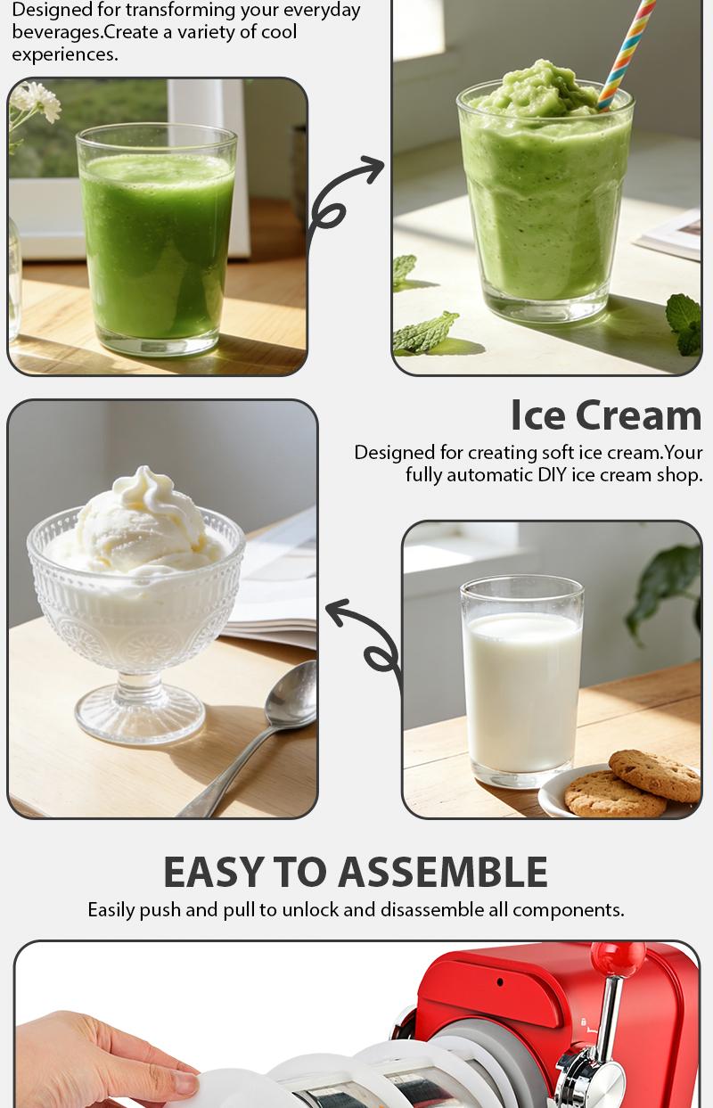 SUSTEAS 1.6L Blender - 6 Preset Modes for Smoothies, Shakes & Cocktails, Crush Ice Perfectly, Ultra-Powerful Blending