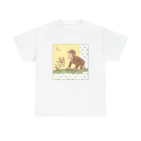 Curious George Unisex Tee, Vintage Cartoons, Pinterest, 90s Style Baby Tee, Comics, Soft Girl, Ahs Style, Nostalgia, Streetwear