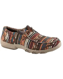 Men's Chillin Southwestern Print Casual Chukka Shoes Moc Toe - 09-020-1791-2699 Br