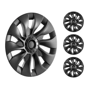 18" Wheel Rim Cover for 2017-2023 Tesla Model 3 – Hubcap with Valve Nozzle Hole