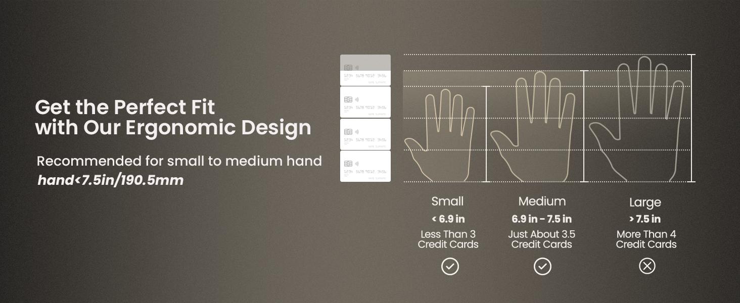ProtoArc Ergonomic Mouse, EM11 NL Bluetooth Rechargeable Wireless Vertical Mouse, 3 Multi-Device Connectivity for Computer/PC/Laptop, 2.4GHz Optical Mice for Windows, Mac OS