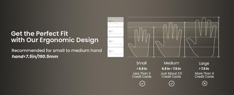 ProtoArc Ergonomic Mouse, EM11 NL Bluetooth Rechargeable Wireless Vertical Mouse, 3 Multi-Device Connectivity for Computer/PC/Laptop, 2.4GHz Optical Mice for Windows, Mac OS