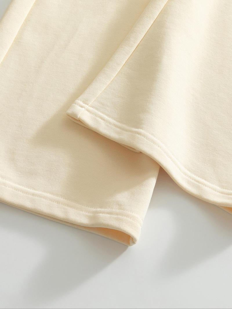 New autumn and winter men's loose solid color drawstring waist casual pants autumn gray white loose pants back to school season, can be worn in all seasons