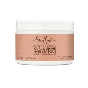 Shea Moisture Curl & Shine Hair Masque, Coconut & Hibiscus, 11.5oz