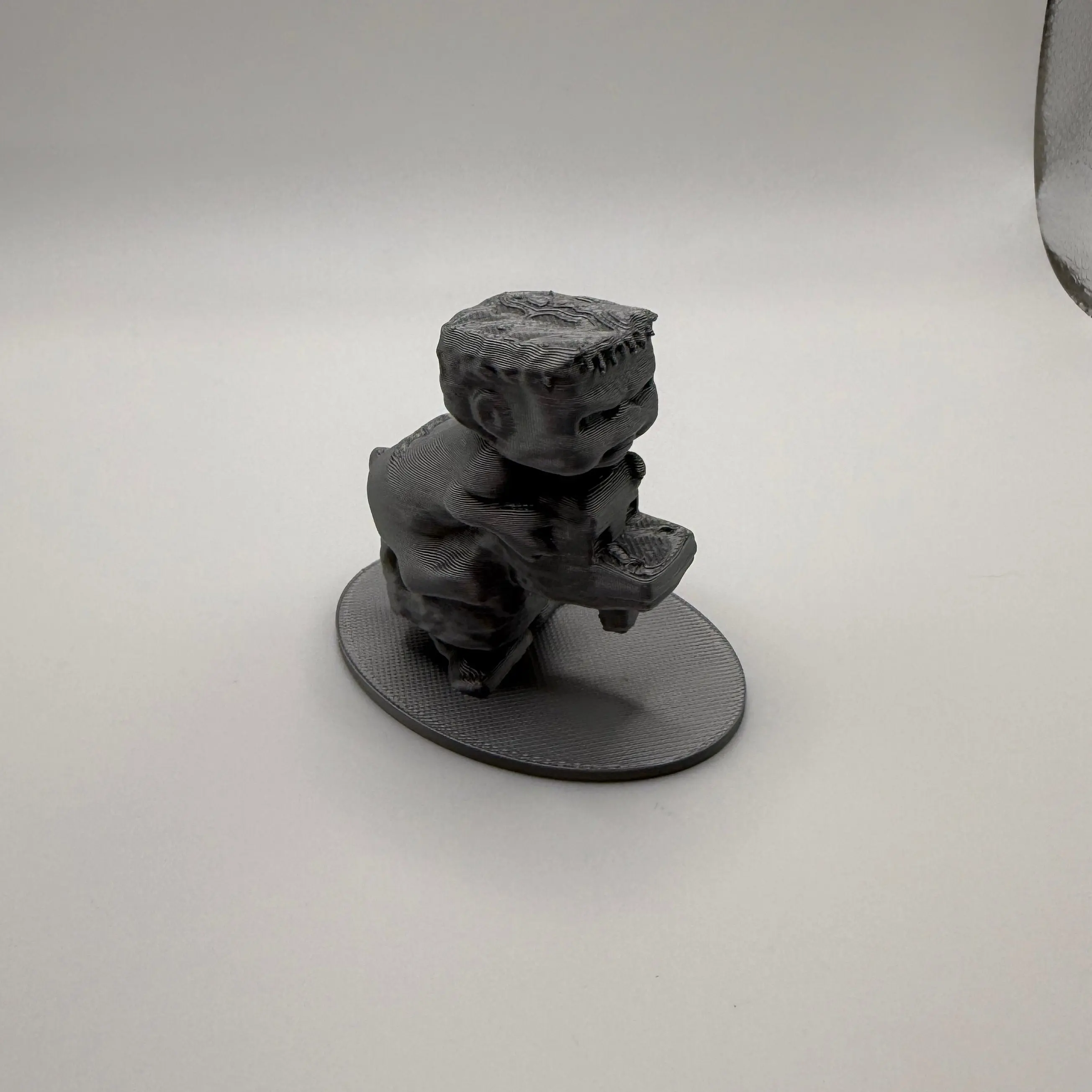 Minecraft Chicken Jockey Statue