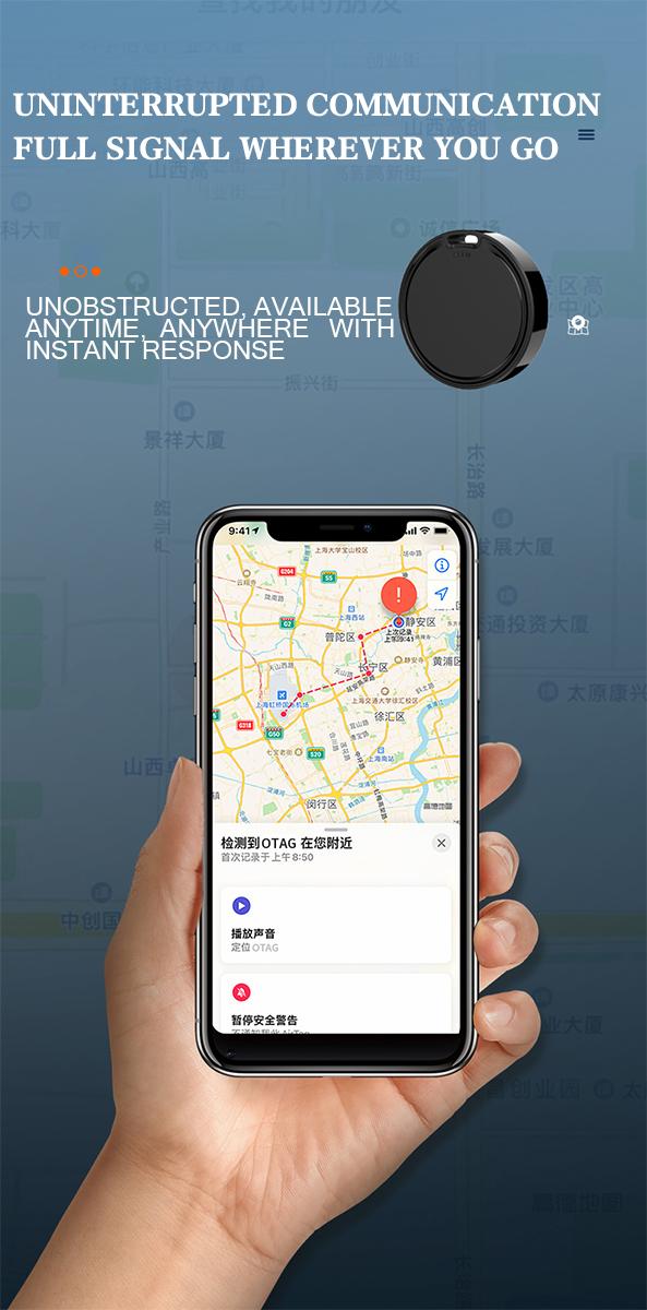 Dual- System Car GPS Tracker Apple Find My & Android Compatible Real-Time Tracking No Monthly Fee Weatherproof Magnetic Case Smart Key Finder Bluetooth Safety Universal Compatibility The Best Gift Wireless Tag Travel Gadgets