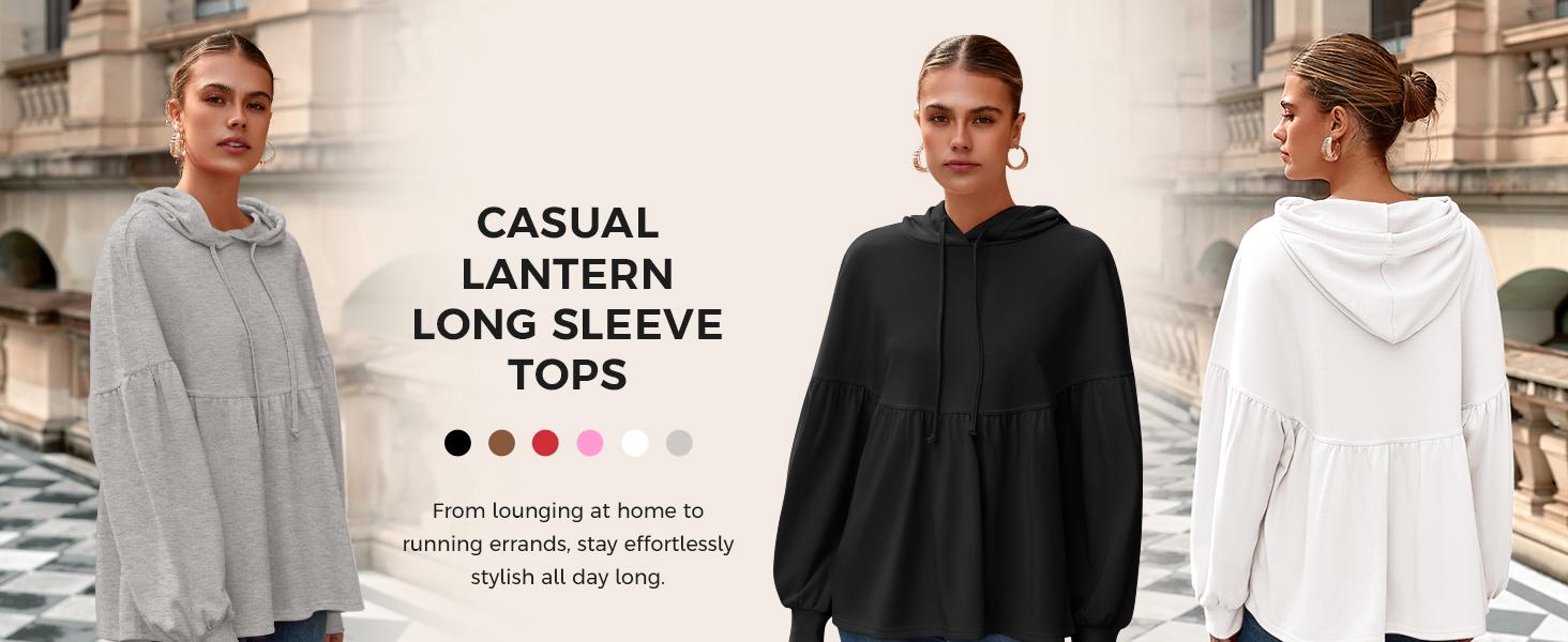 Fisoew Womens Oversized Hoodies Sweatshirts Casual Lantern Long Sleeve Drawstring Peplum Hem Loose Hooded Pullover Tops Chic FallFreshness #TikTokShopHolidayHaul #Springtok #TikTokShopJumpstartSale Piece bistro hoodie ditch masked hoodie graphic hoodies Fisoew Womens Oversized Hoodies Sweatshirts Casual Lantern Long Sleeve Drawstring Peplum Hem Loose Hooded Pullover Tops Chic FallFreshness #TikTokShopHolidayHaul #Springtok #TikTokShopJumpstartSale Piece bistro hoodie ditch masked hoodie graphic hoodies