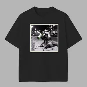 Vintage Pigeon T-Shirt, Funny Beer Drinking Bird Tee, Retro Pigeon Graphic Shirt, Unisex Bird Lover Gift