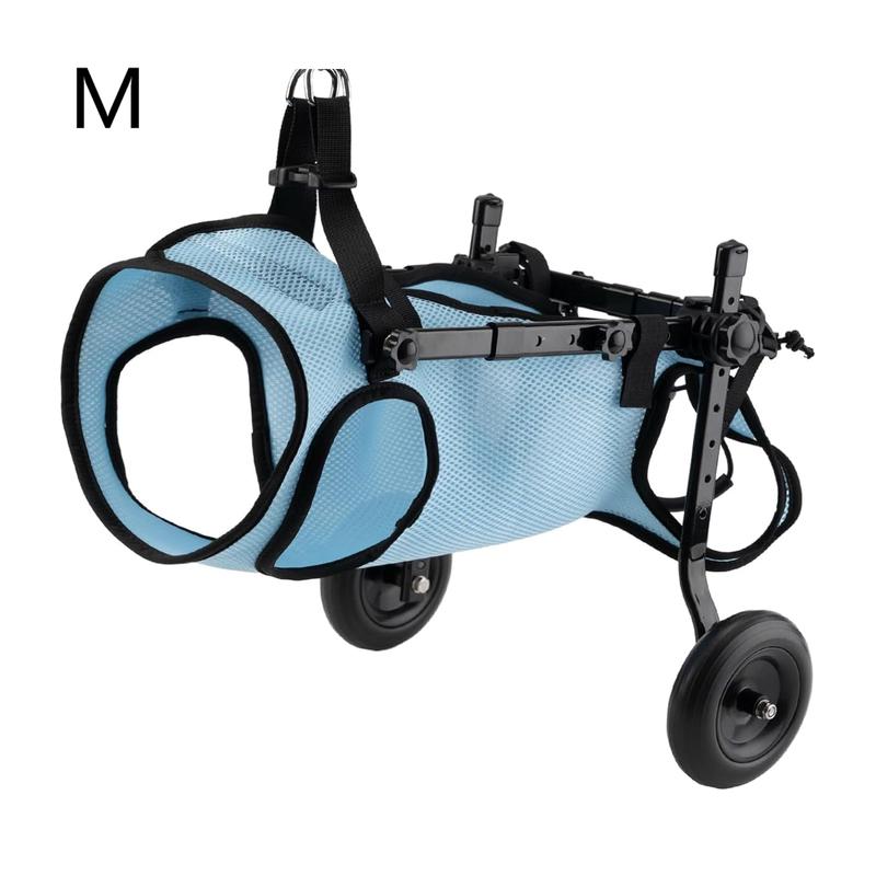 Dog Wheelchair for Back Legs, Dog Wheelchair Cart, Doggy/cat Wheelchairs with Disabled Hind Legs Walking, Mobility Aids for Small Pets Hind Limbs, Dogs Carts with Wheels, Light Weight,S/M