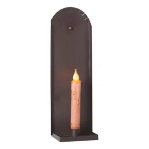 Smithport Tin Candle Sconce - Metal Wall Decor for Home
