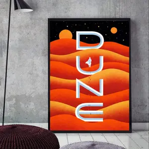 Dune arrakis Desert Sands poster | Rolled Posters