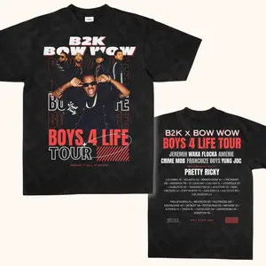 B2K Tour 2026 T-Shirtttt, Bow Wow Boys 4 Life concert Tee, Gift for fans