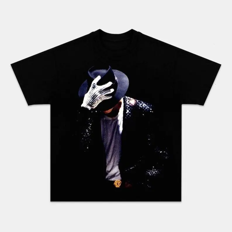 Michael Jackson Vintage Pop Icon Inspired 7 Graphic Tee, Thriller