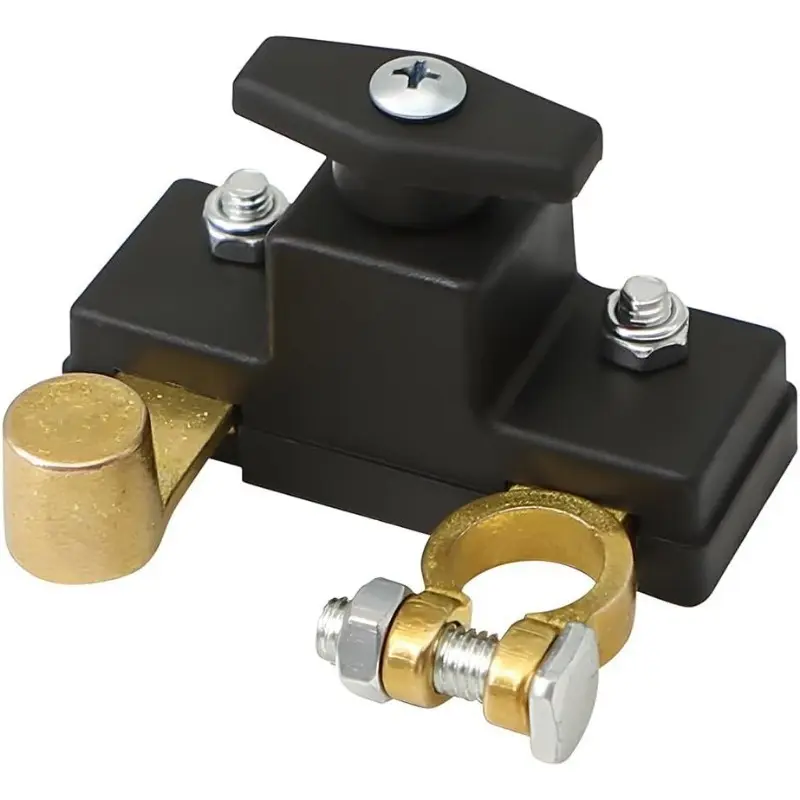 Car  Disconnect Switch 12v 24v Heavy Duty  Kill Switch  Isolator Power Cut Off Switches  Shut Off for Preventing  Drain of RV Truck Marine Boat Stable Copper Battery