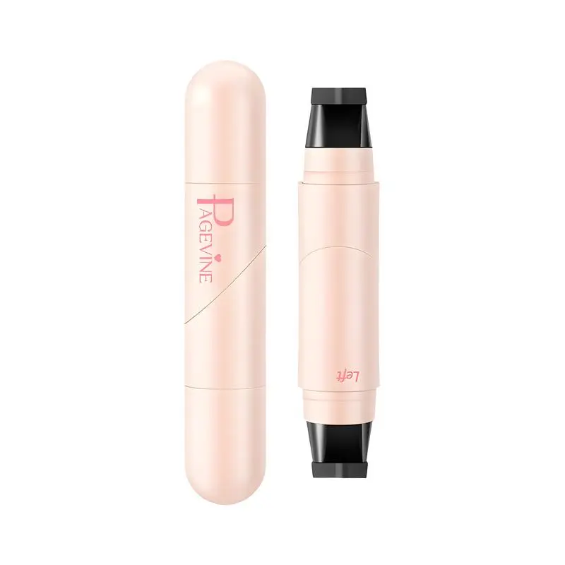Flawless Twist & Stamp Cosmetic Eyeliner Pen - Single Item, Rotating Dual-Tip for Customizable Wing Angles, Waterproof Long-Lasting Eye Makeup for Date Night, Special Events